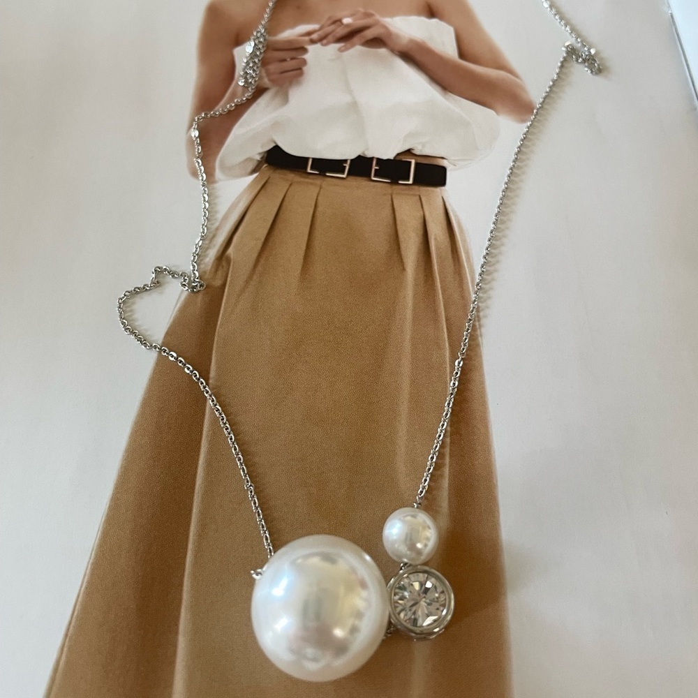 Pearl & Stone necklace - Picture 3 of 5